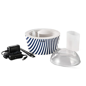 Navy Blue & White Stripes Essential & Fragrance Oil Diffuser