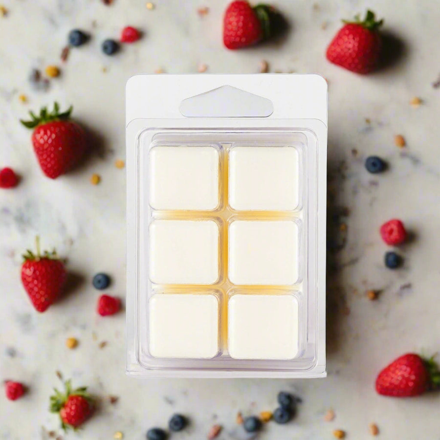 Mister Berry Soy Wax Melts

Our Mister Berry Soy Wax Melt is a captivating fragrance that combines the sweet and juicy essence of berries with creamy undertones.

We take pride in using only the finest ingredients in our products. That's why our Mister Berry Soy Wax Melts are crafted from 100% Soy Wax and natural fragrance oils. Soy wax provides a clean and eco-friendly burn, allowing you to enjoy the delightful aroma without any harmful toxins or pollutants. The natural fragrance oils we use are