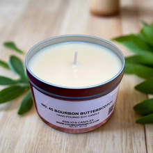Celebrate sophistication with the 45 Bourbon Butterscotch Soy Candle. Rich butterscotch, bourbon whiskey, and vanilla create a luxurious scent. Long-lasting, clean-burning, and eco-friendly. Upgrade with the YOU ME & EMILIO Premium Subscription for exclusive perks! Created in honored of the 45th president of the United States of America, Donald John Trump.