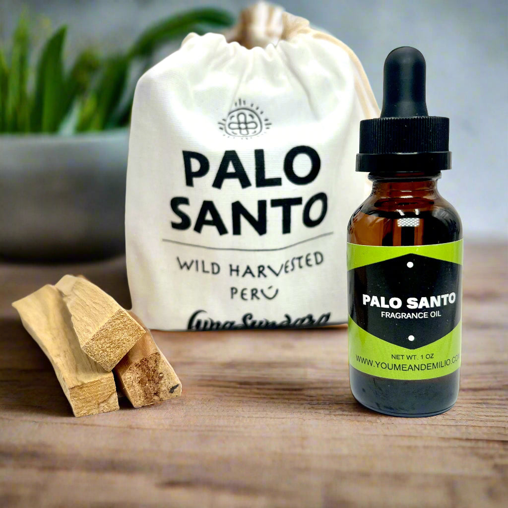 Palo Santo Fragrance Oil | Cleanse your space from negative energy | Rituals | Diffuse Diffuser Oil 