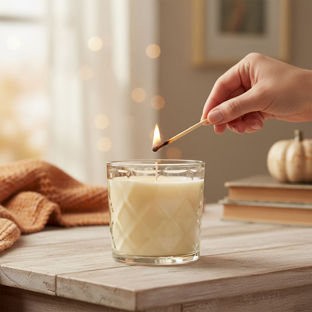 Pumpkin Spice — Luxe Signature Soy Candle

A Warm &amp; Nostalgic Autumn Home Fragrance