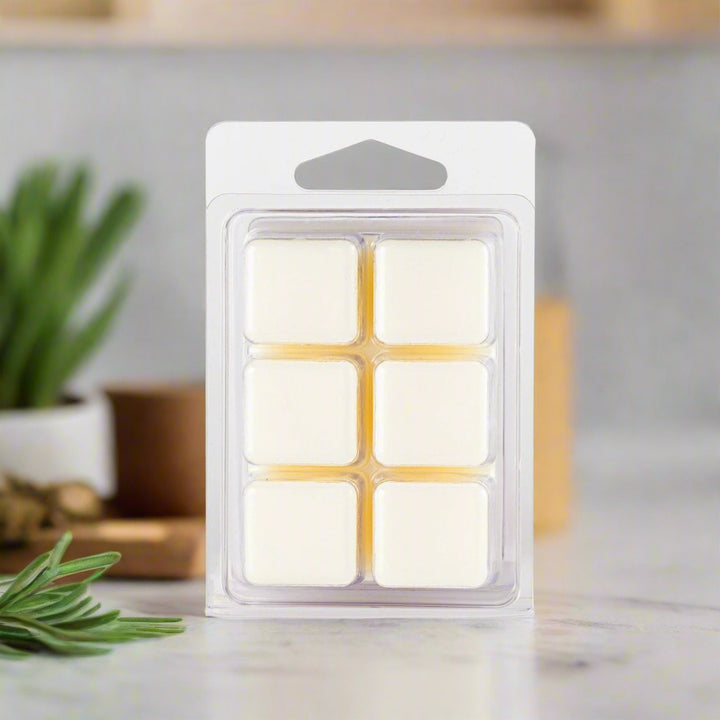 Texas Spice Soy Wax Melts in Eco-Friendly Packaging – Handcrafted in Dallas, Texas, offering a refreshing and soothing fragrance blend of apple, clover, lemon, and lavender.