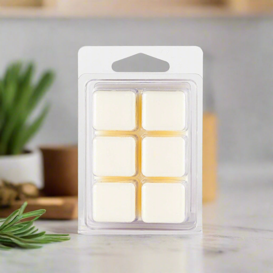 Texas Spice Soy Wax Melts in Eco-Friendly Packaging – Handcrafted in Dallas, Texas, offering a refreshing and soothing fragrance blend of apple, clover, lemon, and lavender.