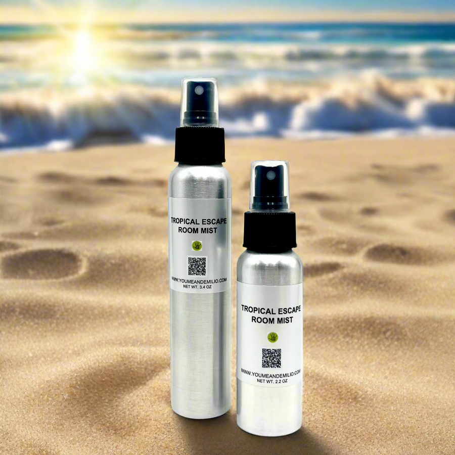🌺 Tropical Escape Room Mist – A Refreshing Spray for Instant Island Vibes

Transform Any Space with a Burst of Summer-Fresh Fragrance

Take a sensory getaway with our Tropical Escape Room Mist, inspired by the beloved Blue Capri Volcano Candle. This luxurious mist captures the essence of a beachside breeze—juicy pineapple, ripe mango, goji berry, and a touch of soft driftwood. It’s the perfect balance of fruity, fresh, and sun-warmed woodsy notes that make your home feel like a tropical retreat.