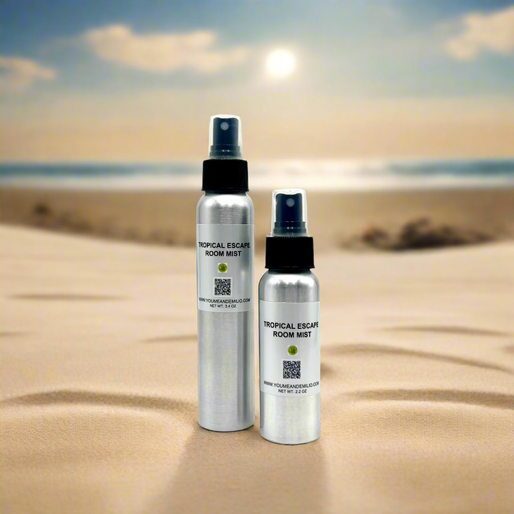 🌺 Tropical Escape Room Mist – A Refreshing Spray for Instant Island Vibes

Transform Any Space with a Burst of Summer-Fresh Fragrance

Take a sensory getaway with our Tropical Escape Room Mist, inspired by the beloved Blue Capri Volcano Candle. This luxurious mist captures the essence of a beachside breeze—juicy pineapple, ripe mango, goji berry, and a touch of soft driftwood. It’s the perfect balance of fruity, fresh, and sun-warmed woodsy notes that make your home feel like a tropical retreat.