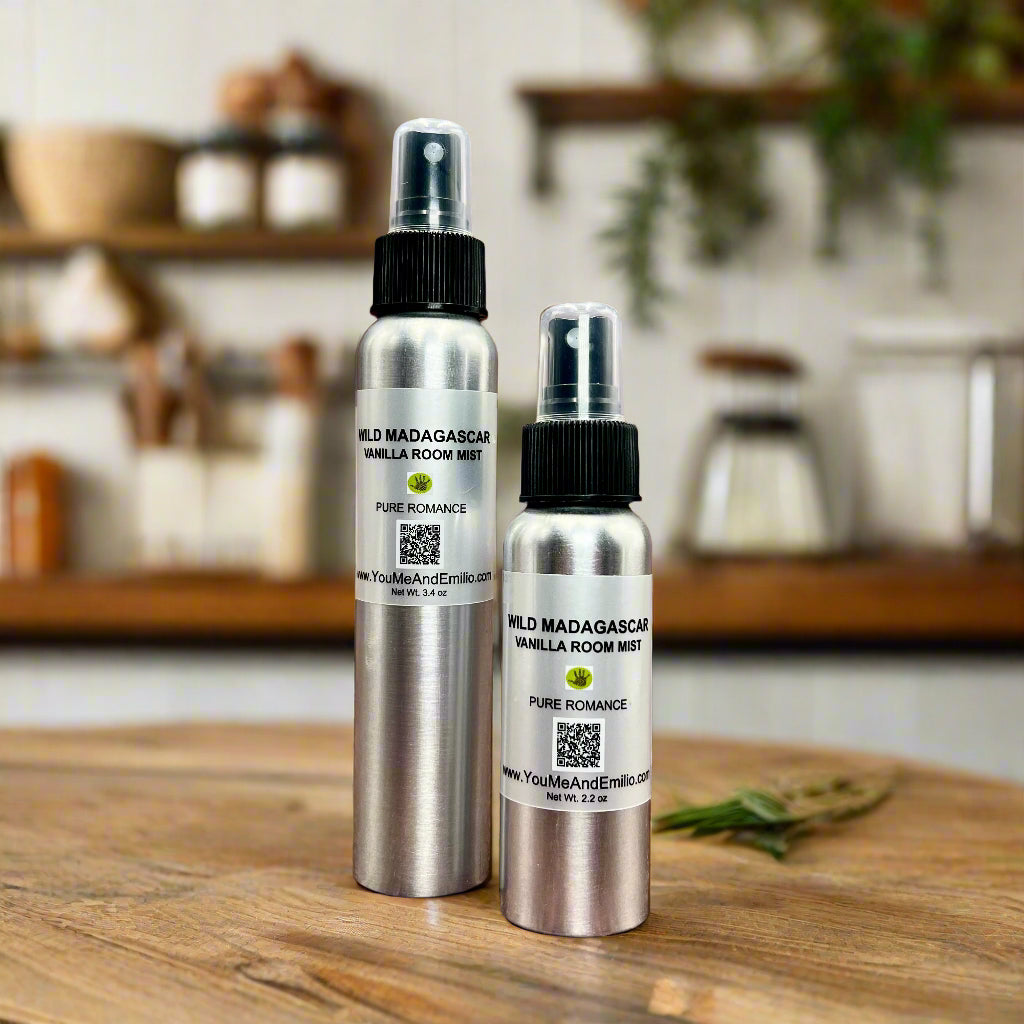 Wild Madagascar Vanilla Room Mist | Luxury Scent | Hand Poured | Handmade | Best Smelling Scent | Rich Scent 