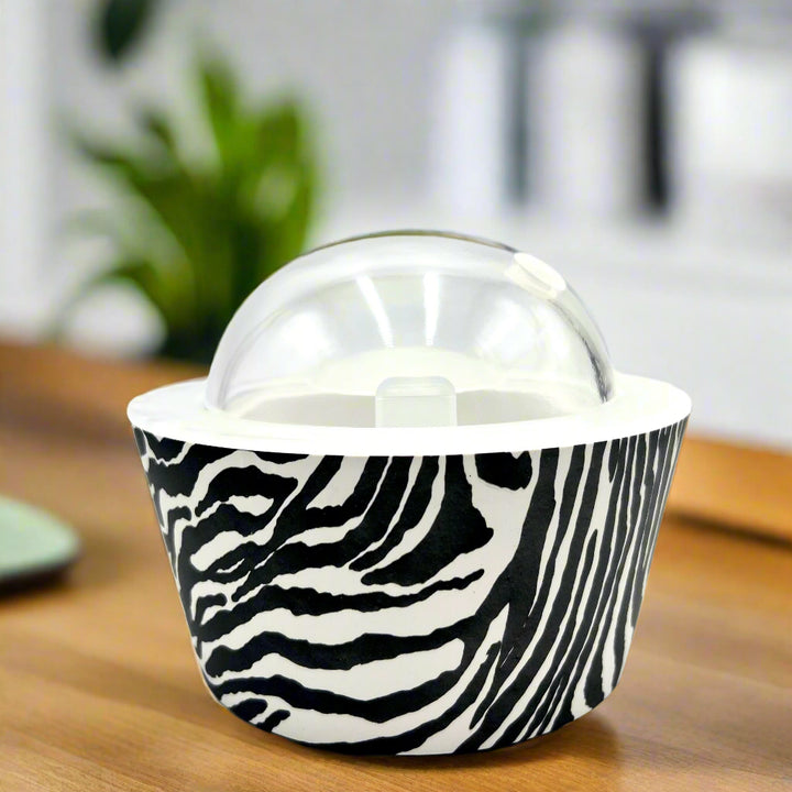 Zebra Stripes Essence Oil Diffuser | Bold Luxury Aroma Experience | YOU ME & EMILIO