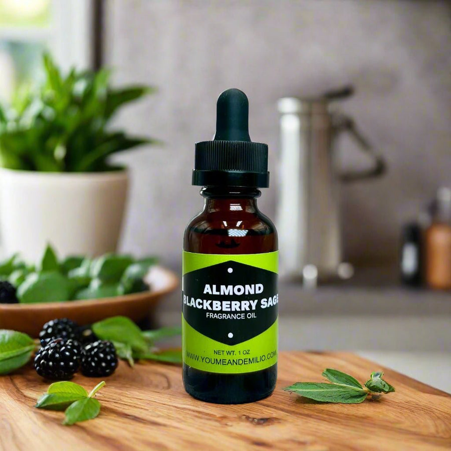 Almond Blackberry Sage Fragrance Oil - You Me and Emilio