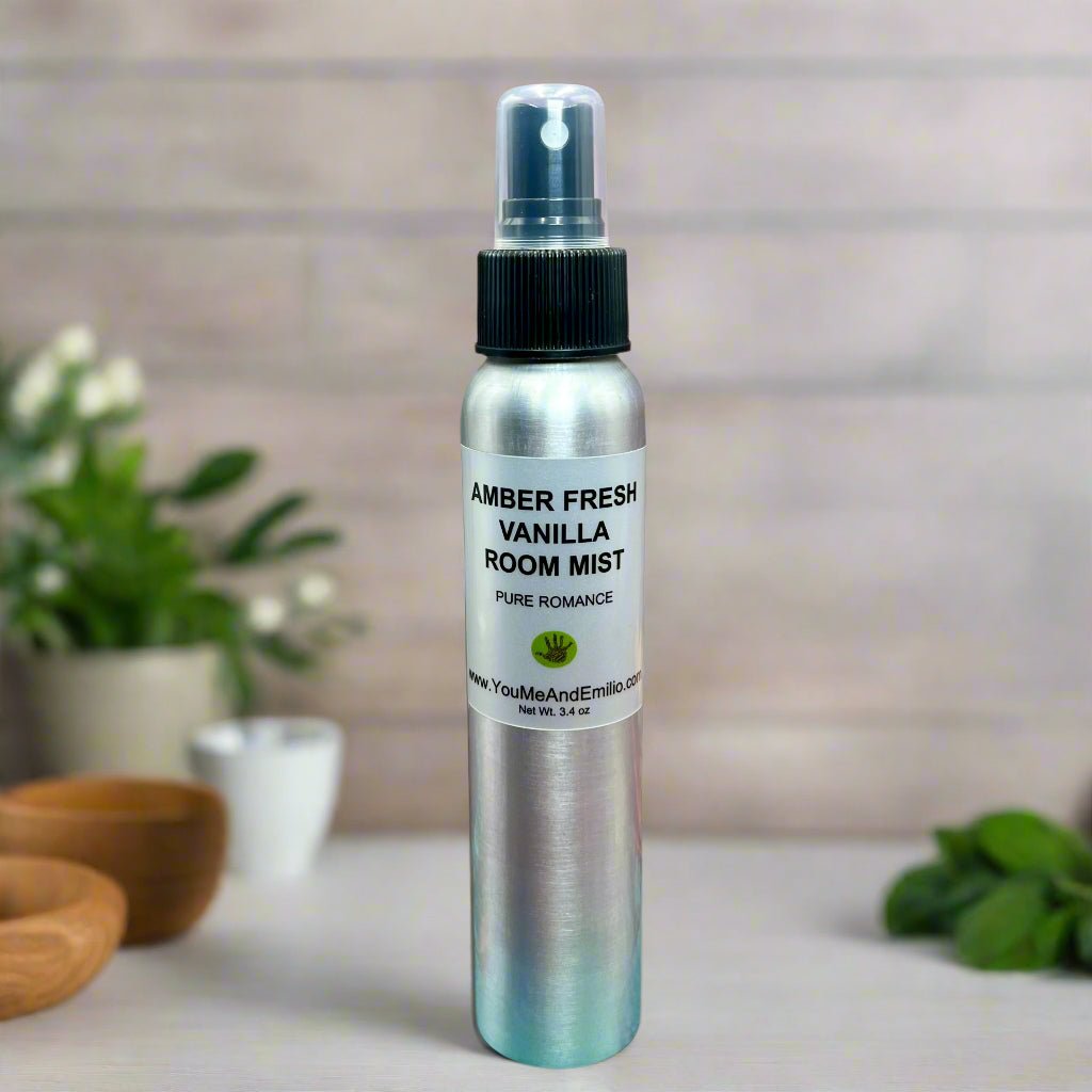 Amber Fresh Vanilla Room Mist - You Me and Emilio