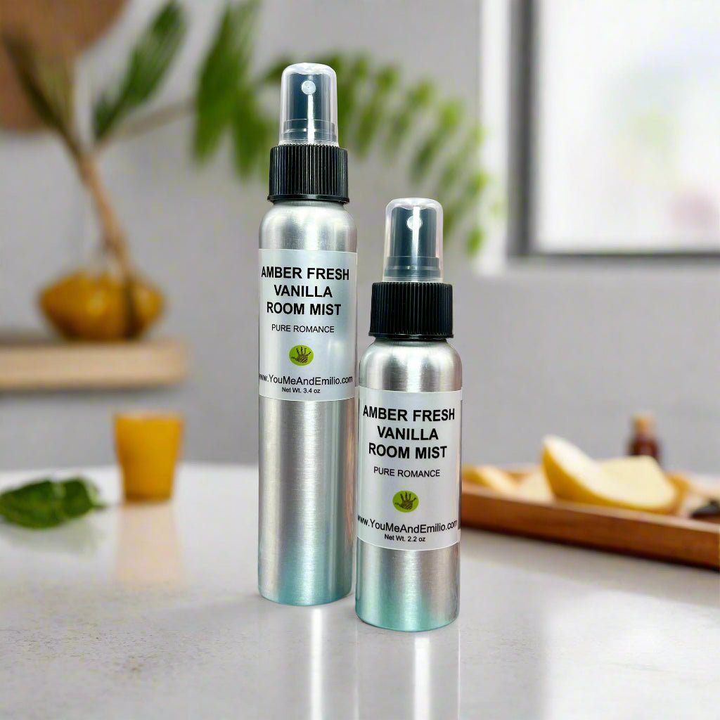Amber Fresh Vanilla Room Mist - You Me and Emilio