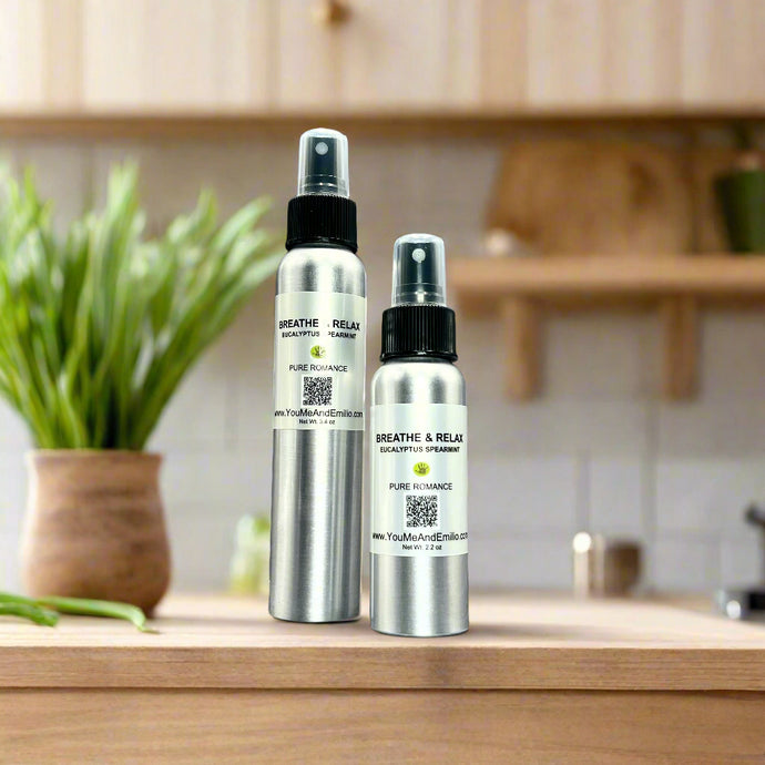 Breathe & Relax Room Mista Eucalyptus Spearmint Scent type by Bath & Body Works Poo-Pourri by You Me & Emilio 