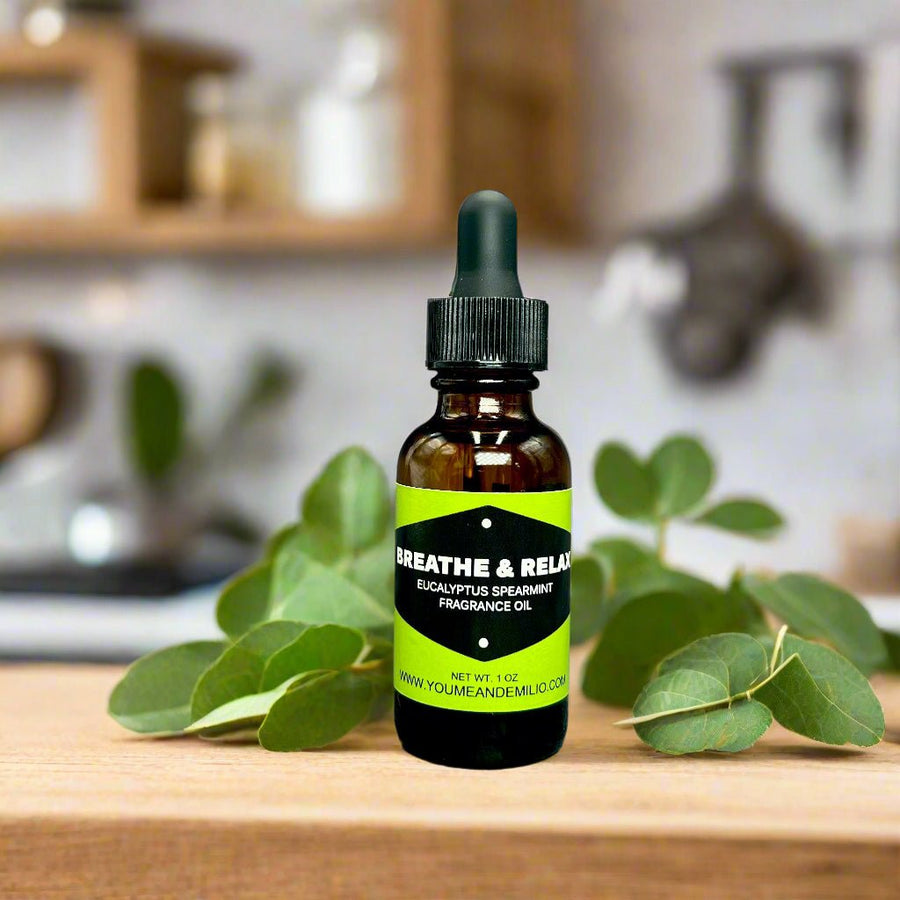 Breathe & Relax Fragrance Oil | Eucalyptus Spearmint - You Me and Emilio