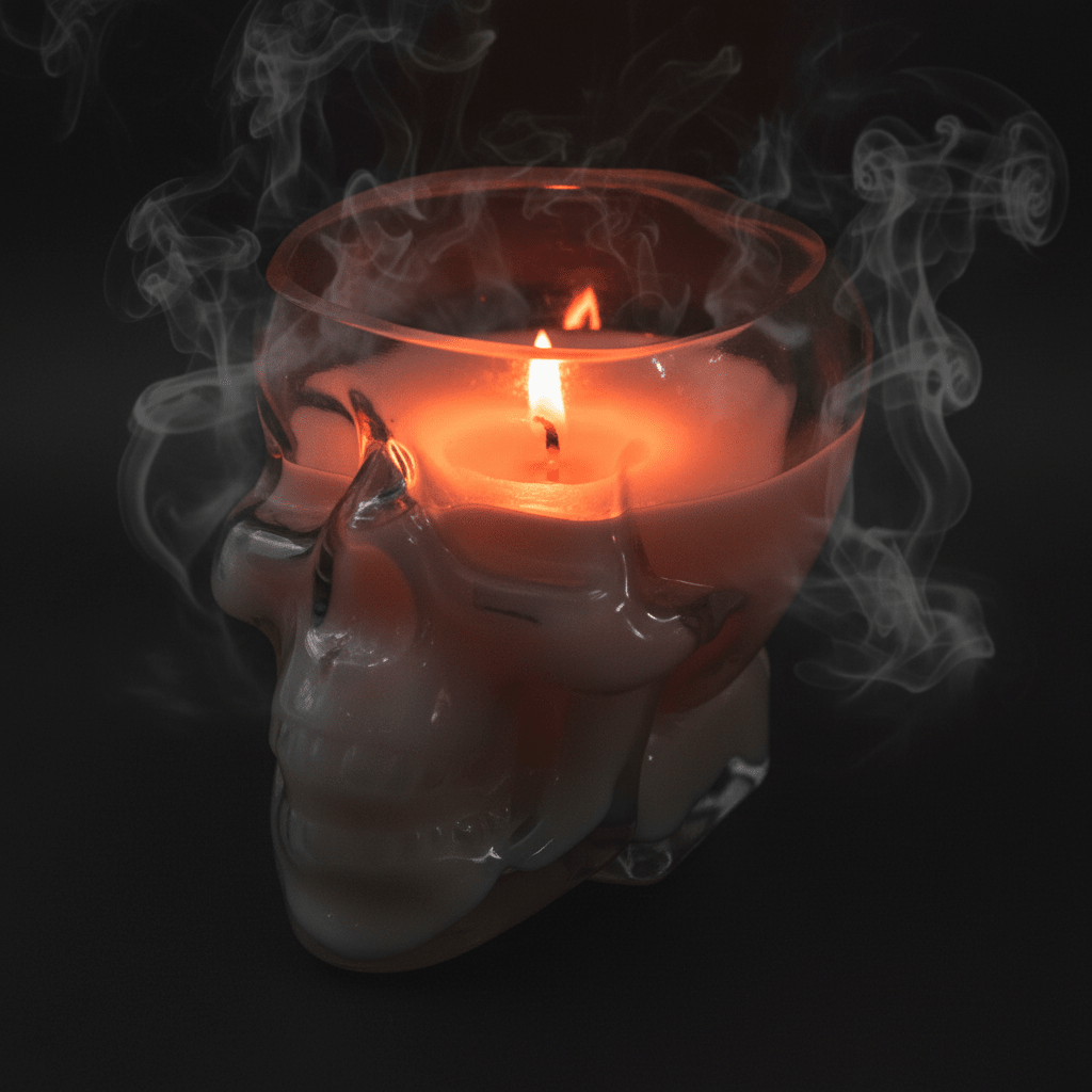 Calavera Halloween Skull Candle — Limited Edition | Sage & Citrus Soy - You Me and Emilio