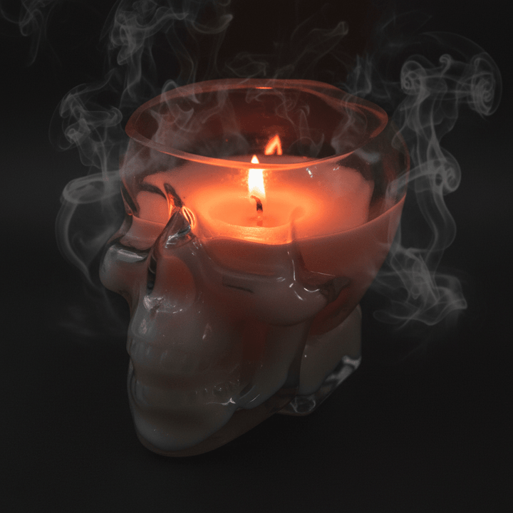 Calavera Halloween Skull Candle — Limited Edition | Sage & Citrus Soy - You Me and Emilio