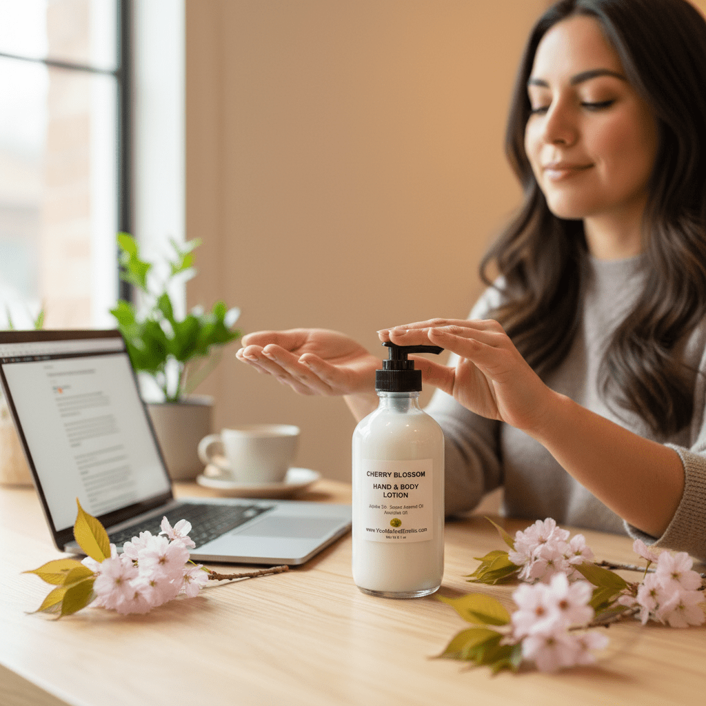 Cherry Blossom Hand & Body Lotion - You Me and Emilio