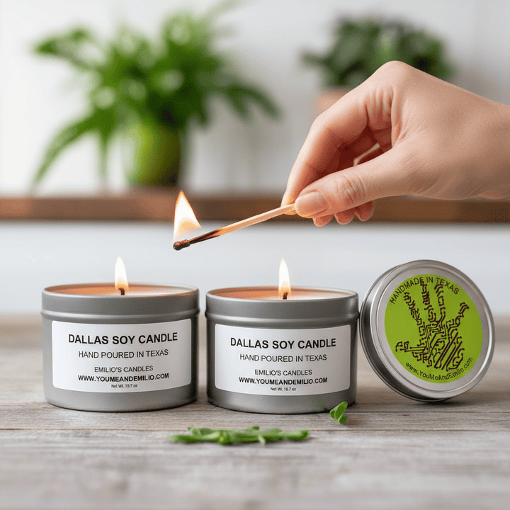 Dallas Soy Candle - You Me and Emilio