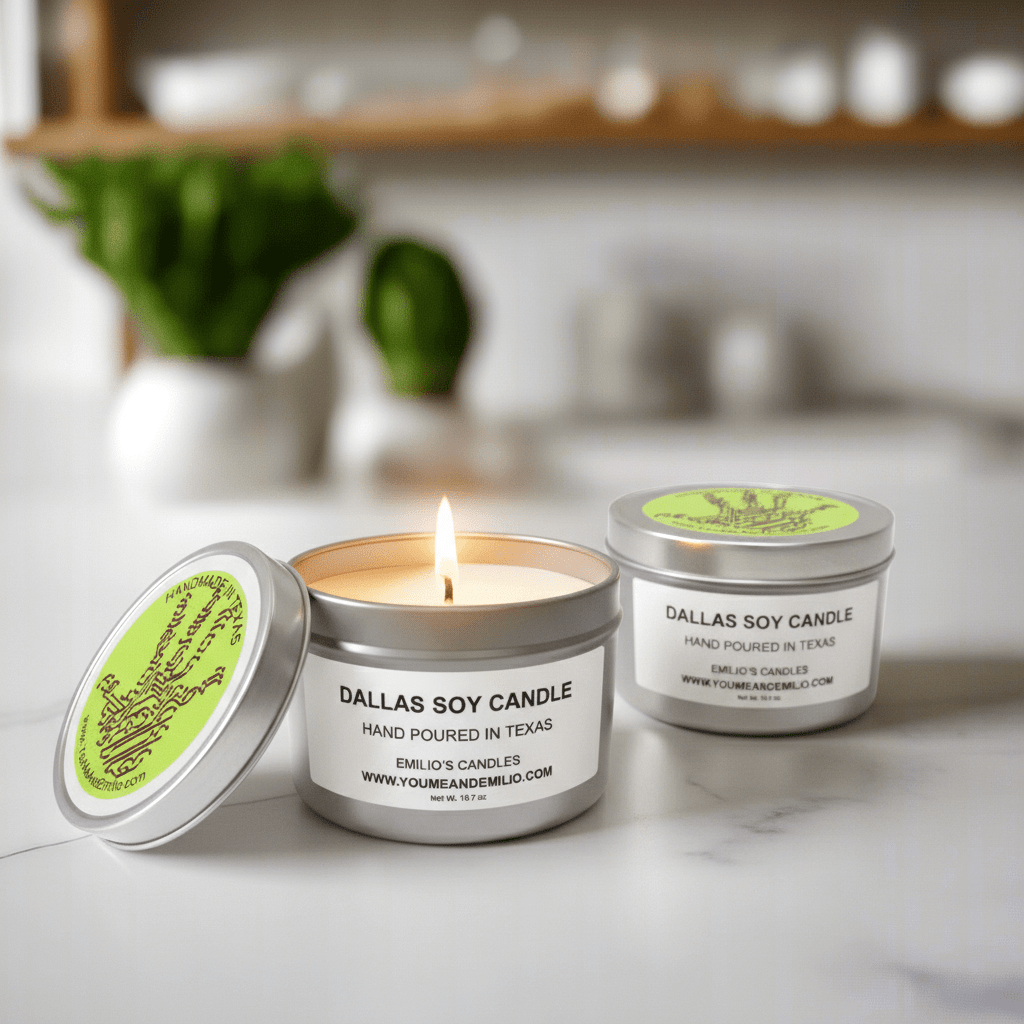 Dallas Soy Candle - You Me and Emilio