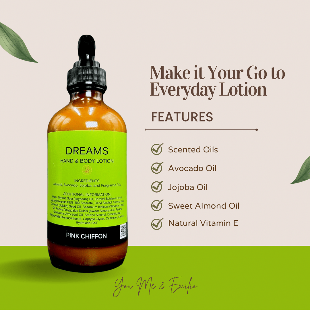 Dreams Hand & Body Lotion - You Me and Emilio