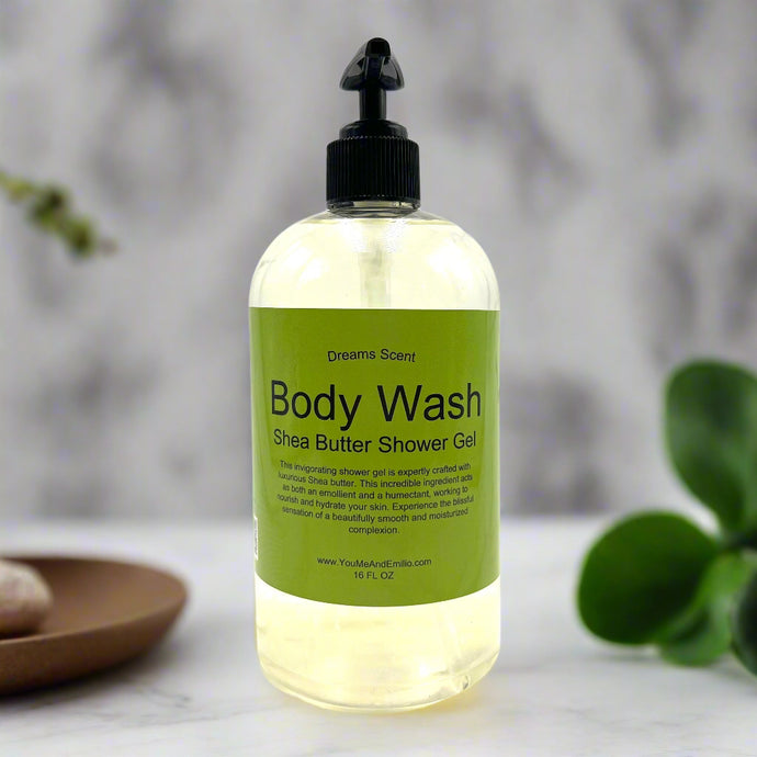 Dreams Body Wash | Shea Butter Shower Gel | Hand Poured in Dallas Texas | Scented Body Wash | Fragrance Oils | Bath & Body Works | Pamper Yourself | Body Care
