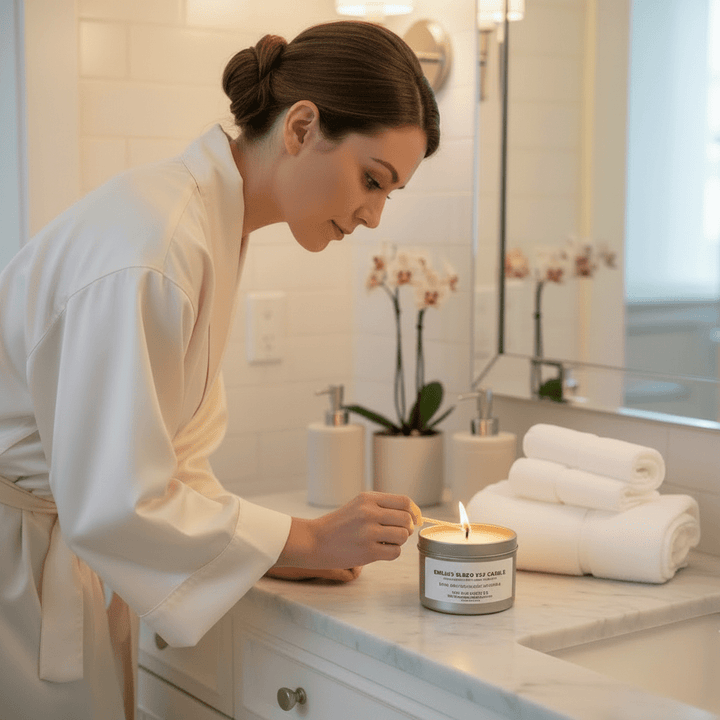 Emilio’s Blend Soy Candle – Peppermint, Eucalyptus & Lavender - You Me and Emilio