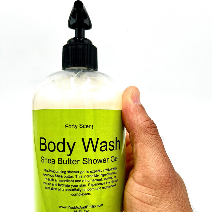 Forty Body Wash | Shea Butter Shower Gel - You Me and Emilio