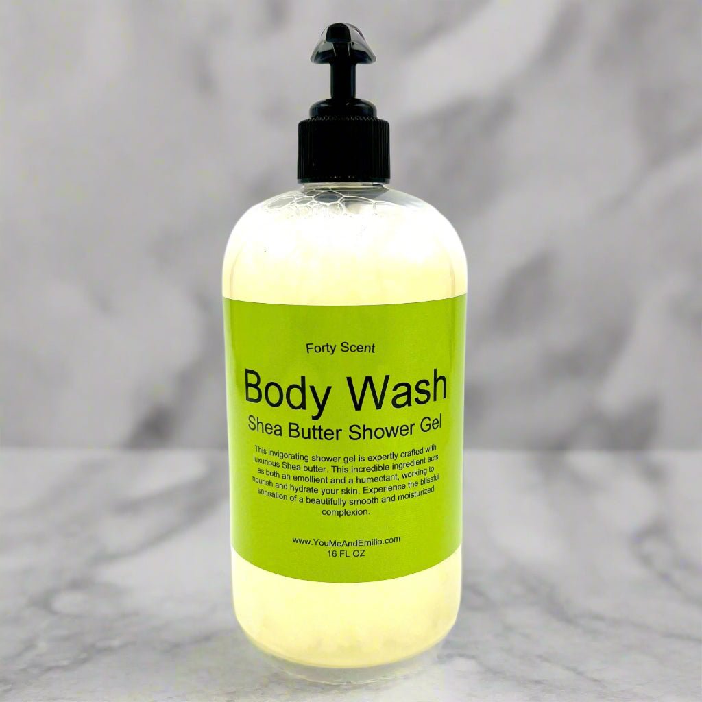 Forty Body Wash | Shea Butter Shower Gel - You Me and Emilio