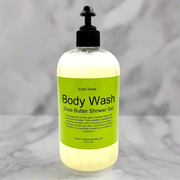 Forty Body Wash | Shea Butter Shower Gel - You Me and Emilio