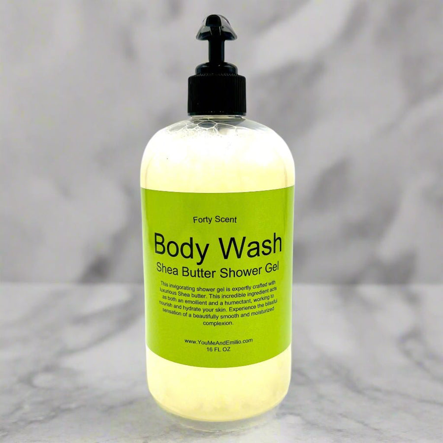Forty Body Wash | Shea Butter Shower Gel - You Me and Emilio