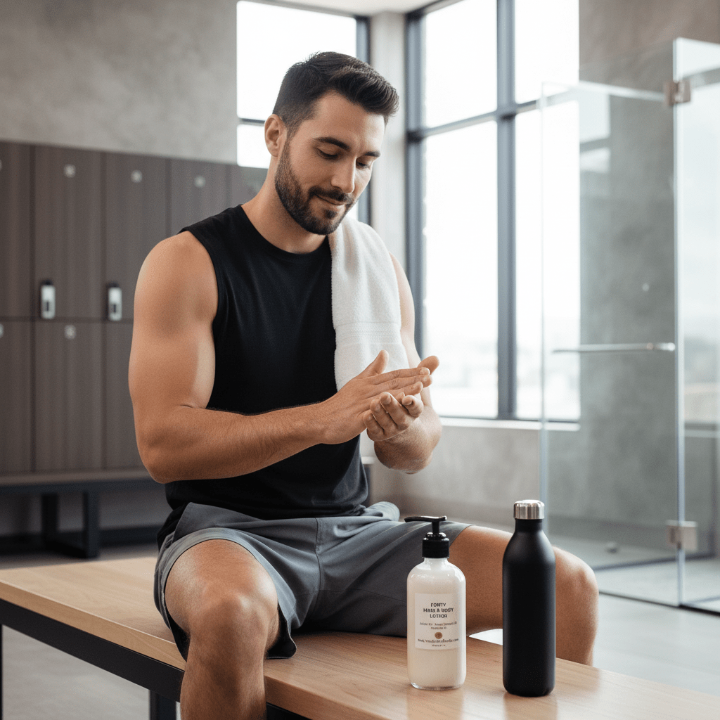 Forty Hand & Body Lotion | Masculine Musk & Floral - You Me and Emilio