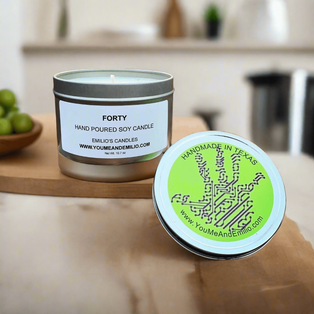 Forty Soy Candle - You Me and Emilio