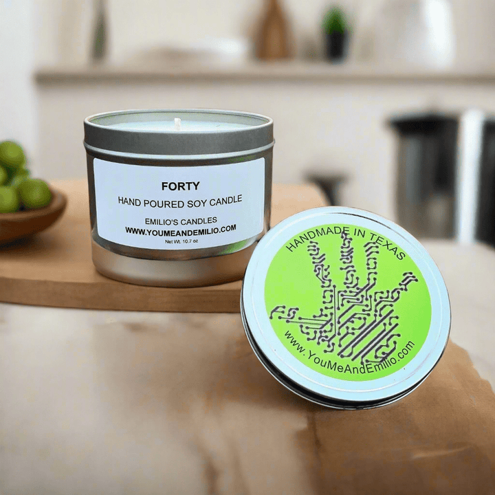 Forty Soy Candle - You Me and Emilio