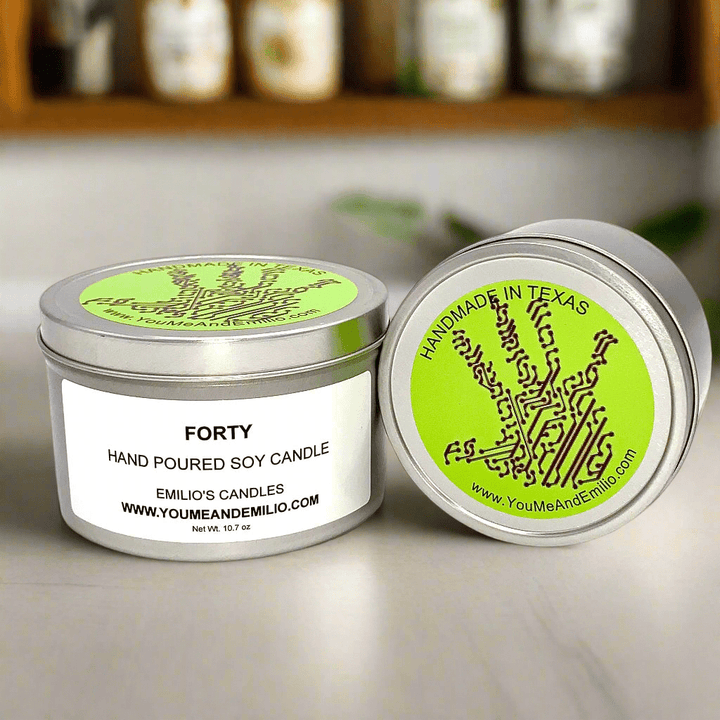 Forty Soy Candle - You Me and Emilio