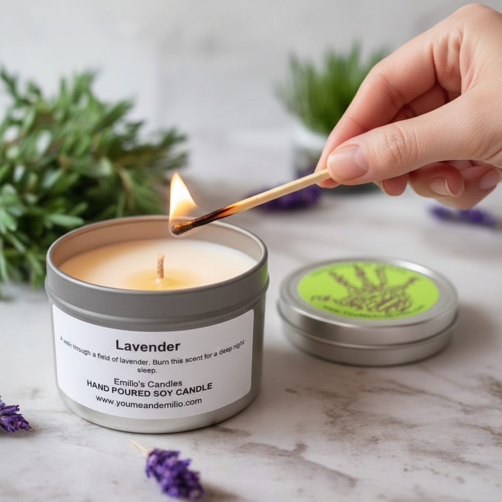 Lavender Soy Candle