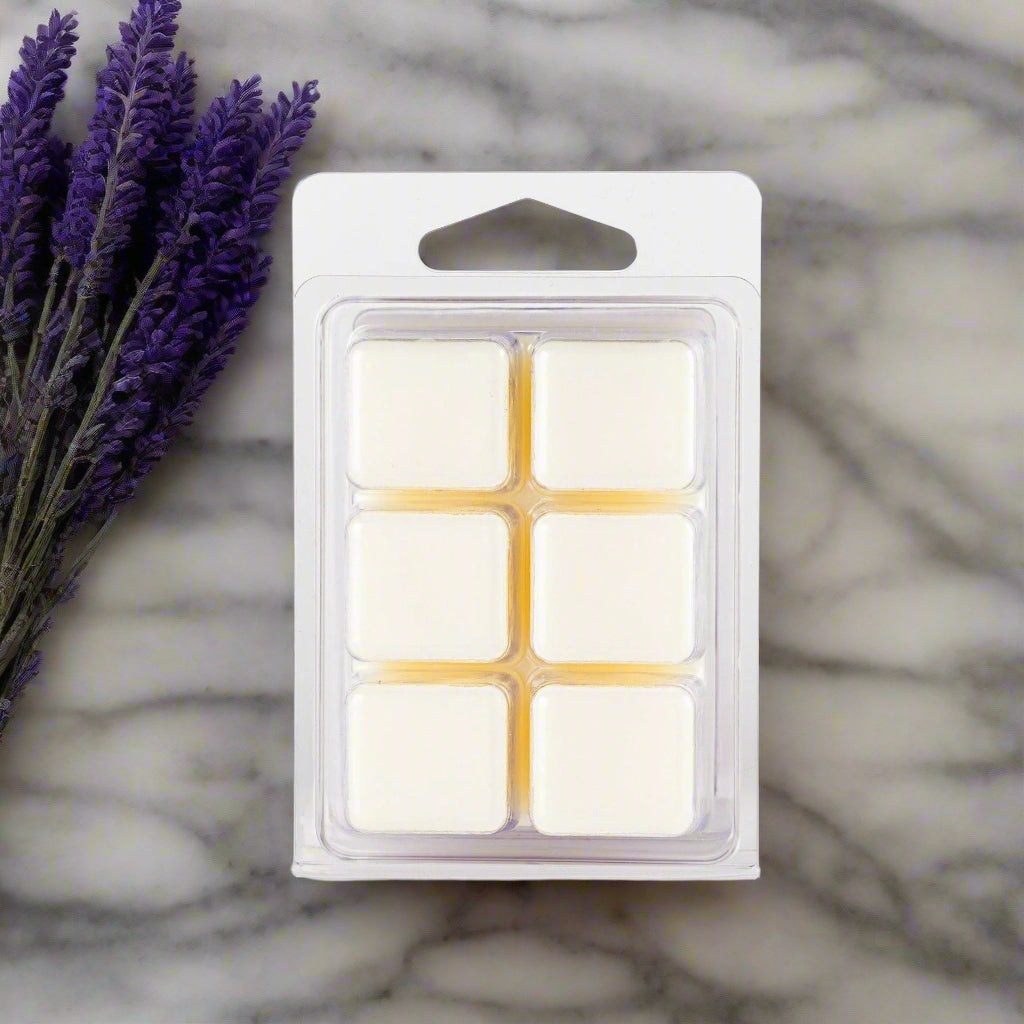 Our Lavender Soy Wax Melt is a true sensory delight that allows you to experience the renowned fragrance and unmistakable freshness of lavender. Crafted with 100% soy wax and the finest essential oils, these melts offer a clean burn and a long-lasting, pleasant aroma, creating a serene and relaxing atmosphere in your space.