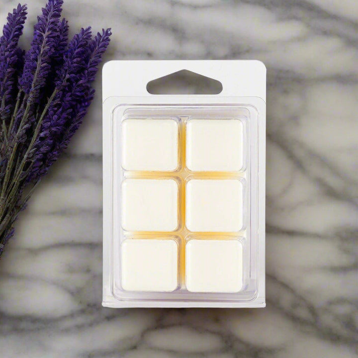 Our Lavender Soy Wax Melt is a true sensory delight that allows you to experience the renowned fragrance and unmistakable freshness of lavender. Crafted with 100% soy wax and the finest essential oils, these melts offer a clean burn and a long-lasting, pleasant aroma, creating a serene and relaxing atmosphere in your space.