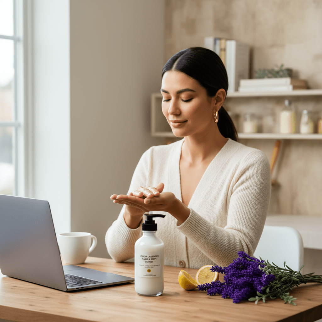 Lemon Lavender Hand & Body Lotion - You Me and Emilio