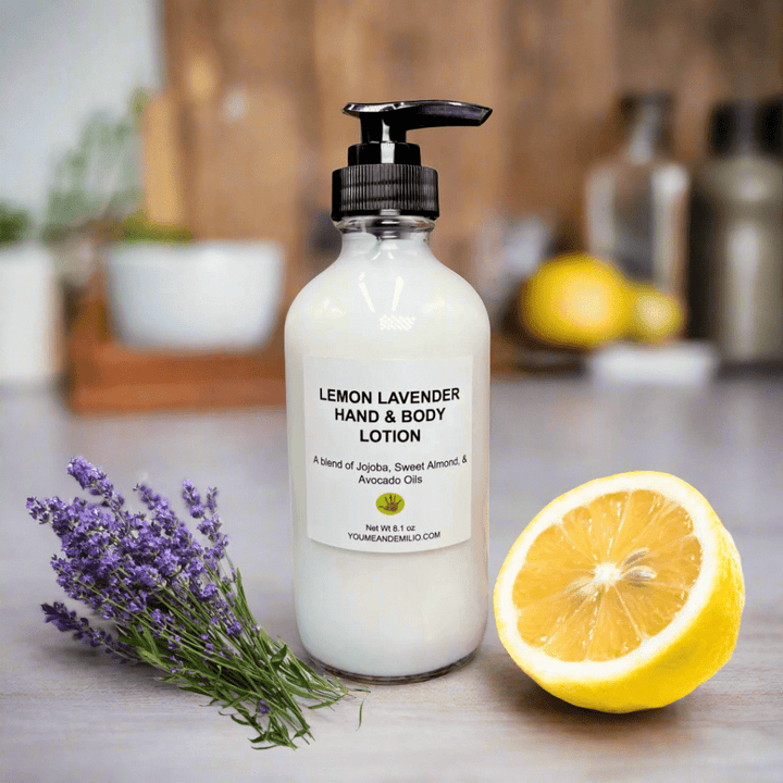 Lemon Lavender Hand & Body Lotion - You Me and Emilio