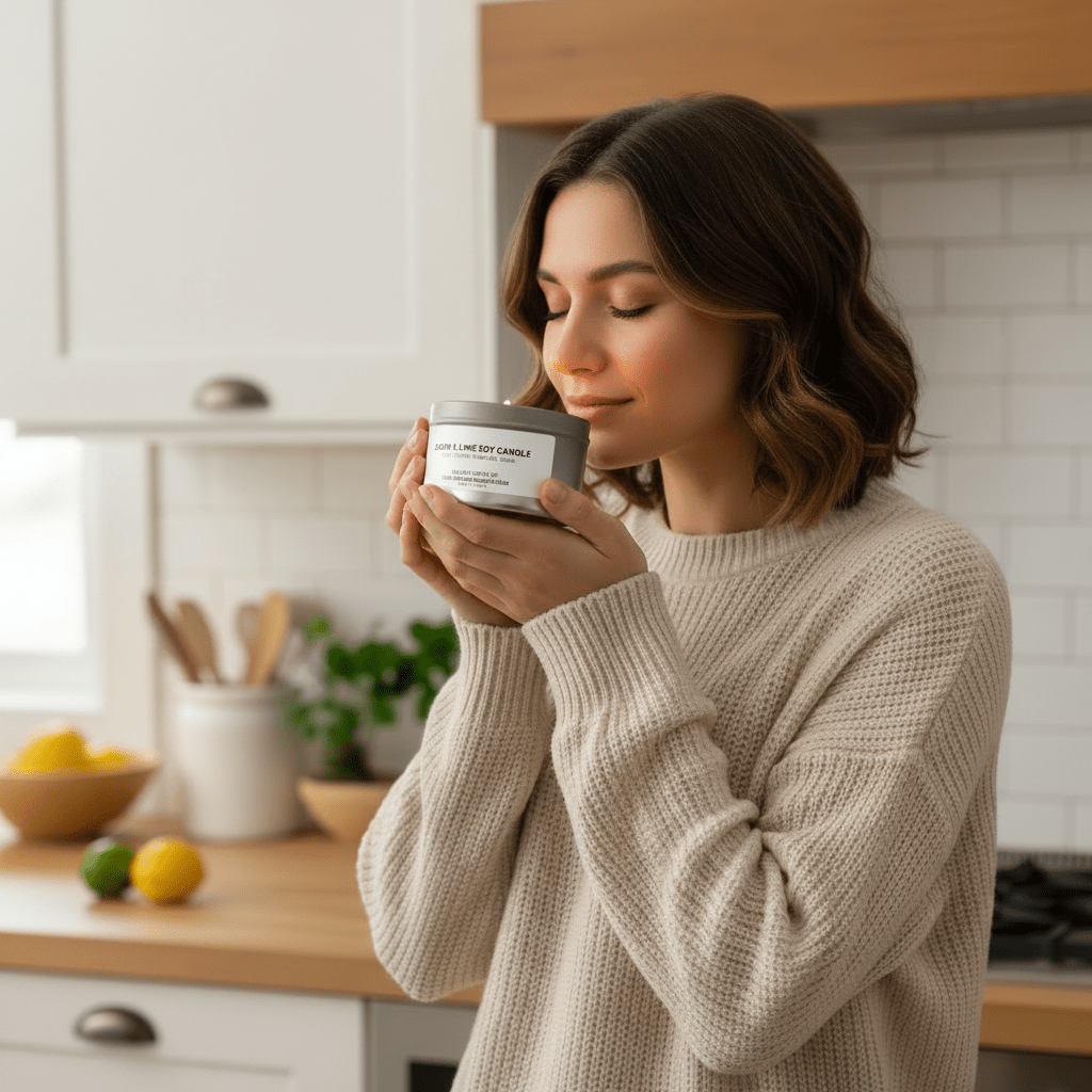 Lemon & Lime Soy Candle - You Me and Emilio