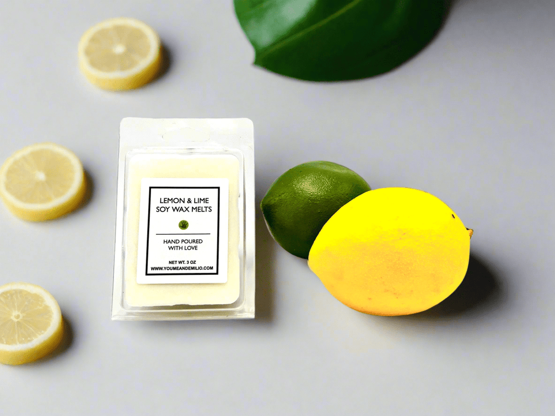 Lemon & Lime Soy Wax Melts - You Me and Emilio