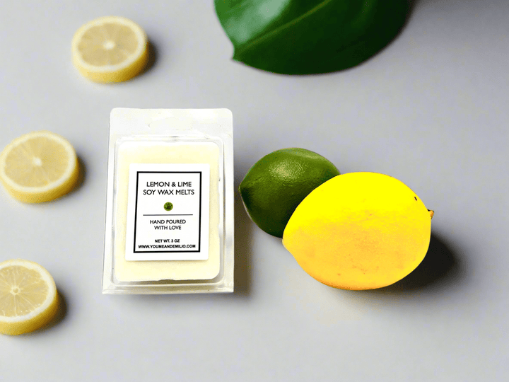 Lemon & Lime Soy Wax Melts - You Me and Emilio