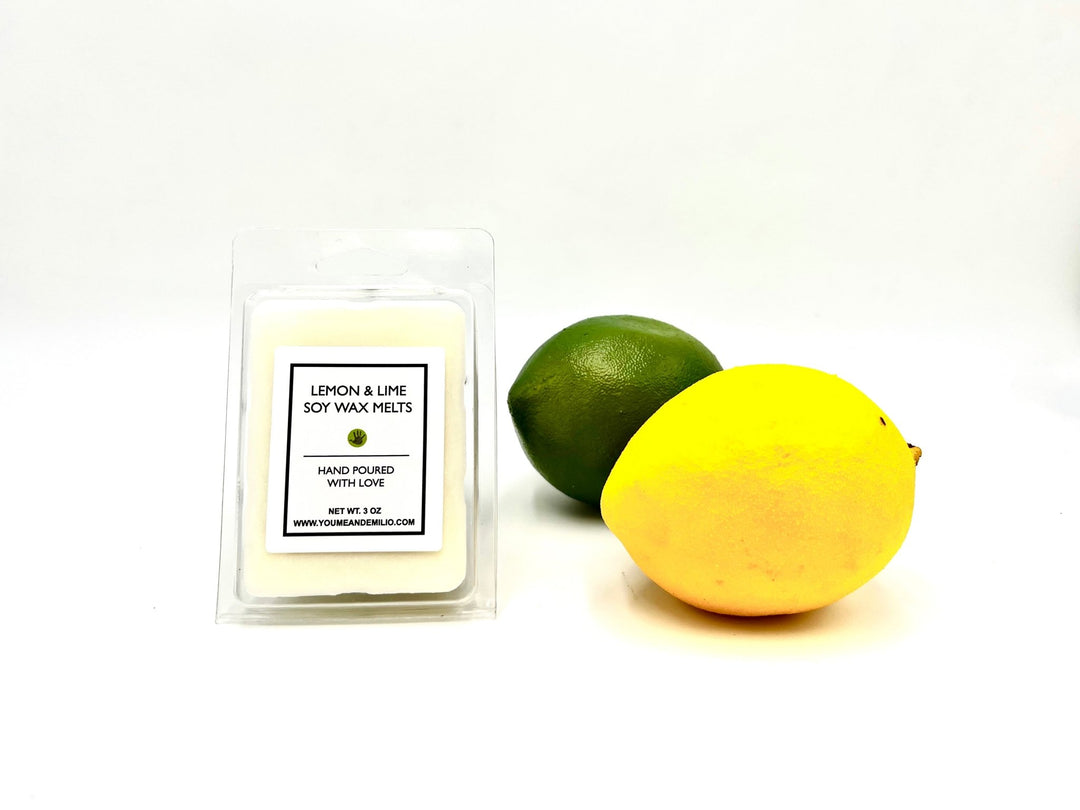 Lemon & Lime Soy Wax Melts - You Me and Emilio