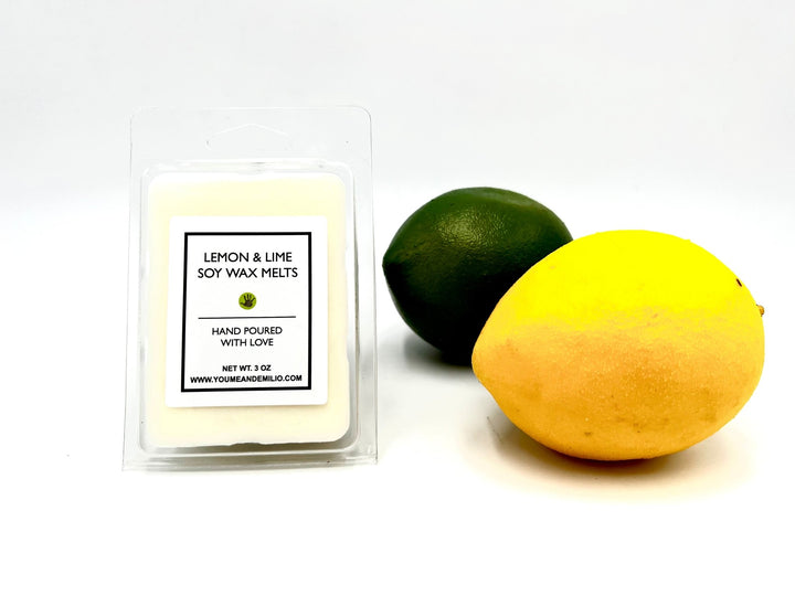 Lemon & Lime Soy Wax Melts - You Me and Emilio