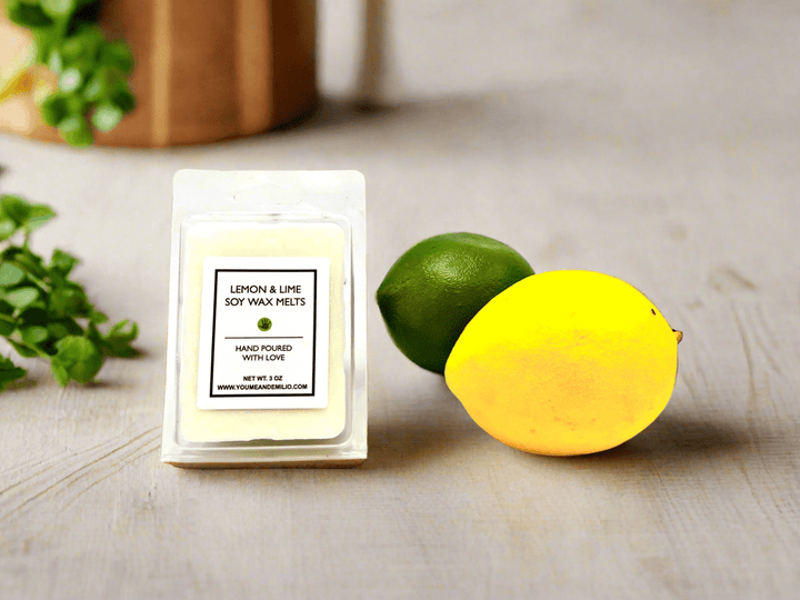 Lemon & Lime Soy Wax Melts - You Me and Emilio