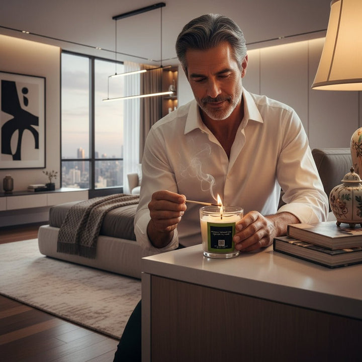 Mahogany Teakwood — Luxe Signature Soy Candle - You Me and Emilio