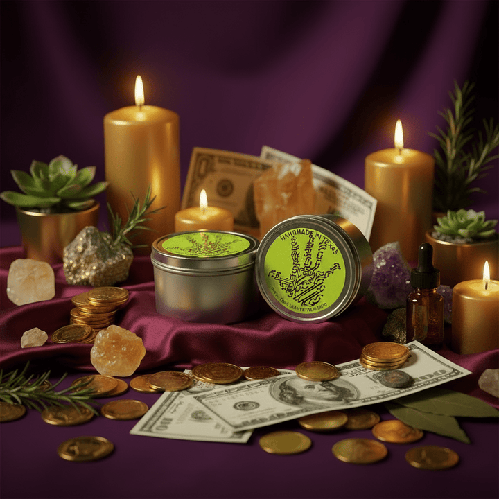 Manifesting Abundance Soy Candle - You Me and Emilio