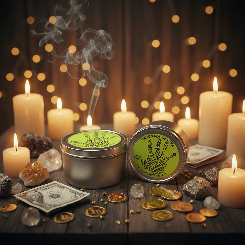 Manifesting Abundance Soy Candle - You Me and Emilio