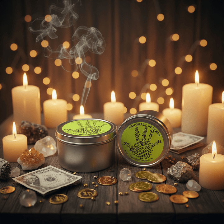 Manifesting Abundance Soy Candle - You Me and Emilio