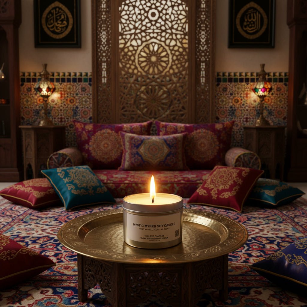 Mystic Myrrh Soy Candle - You Me and Emilio