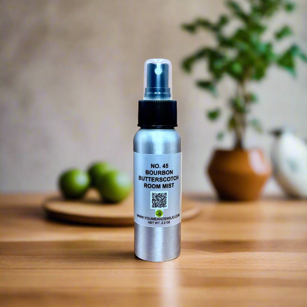 NO. 45 Bourbon Butterscotch Room Mist - You Me and Emilio