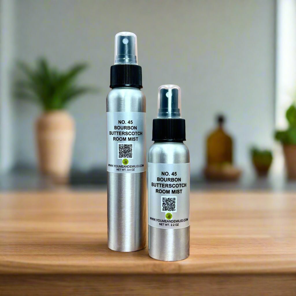 NO. 45 Bourbon Butterscotch Room Mist - You Me and Emilio